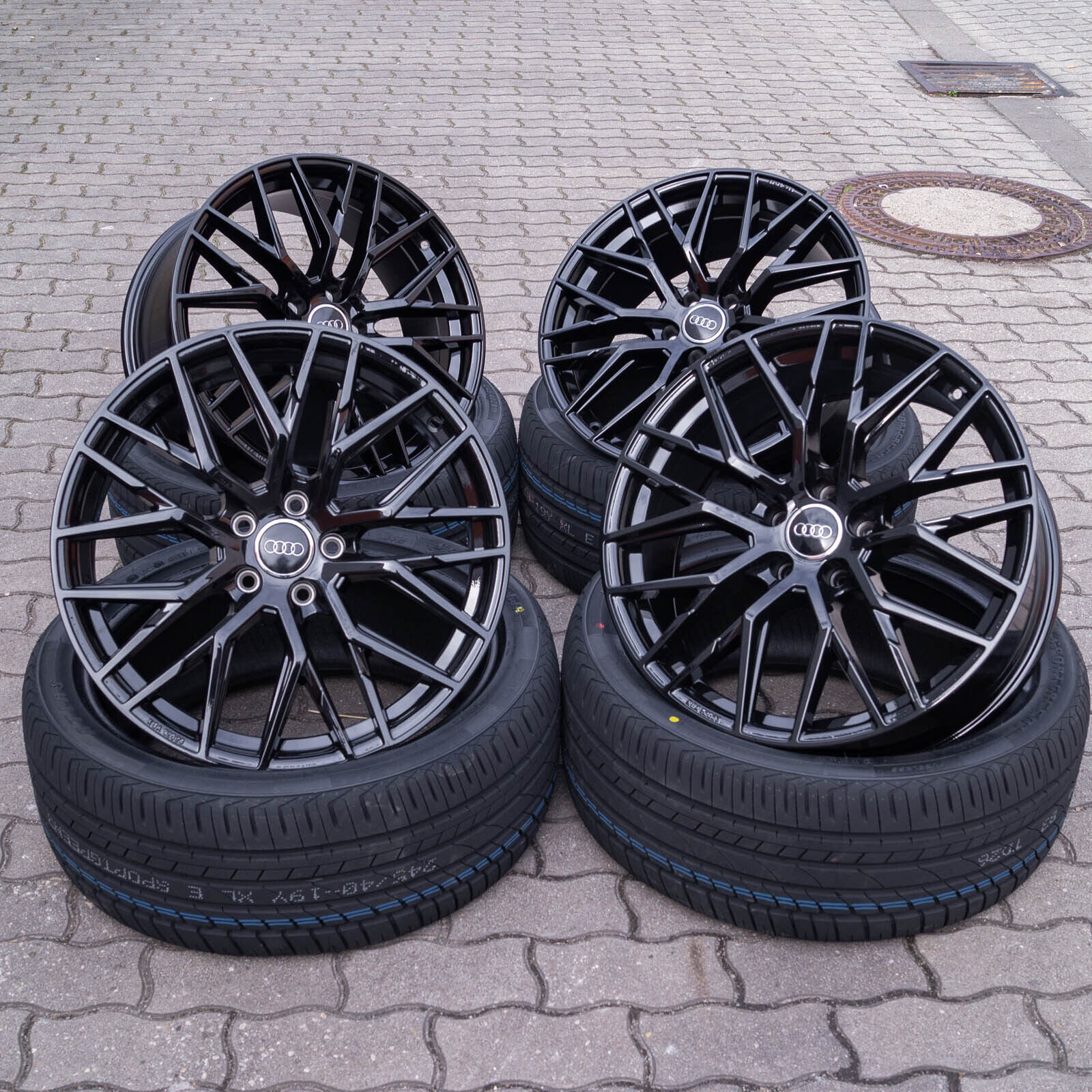 JANTE NEUVE 19' 5x112 type Sport AMG Black Polish 8.5x19"